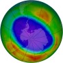 Antarctic Ozone 2009-09-23